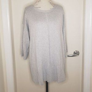 Cyrus?grey?knit sweater top